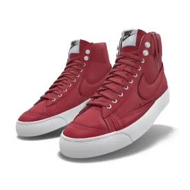 $195 NIB NEW Mens NIKE Blazer Mid 77 Custom Varsity Red Premium Leather Shoes