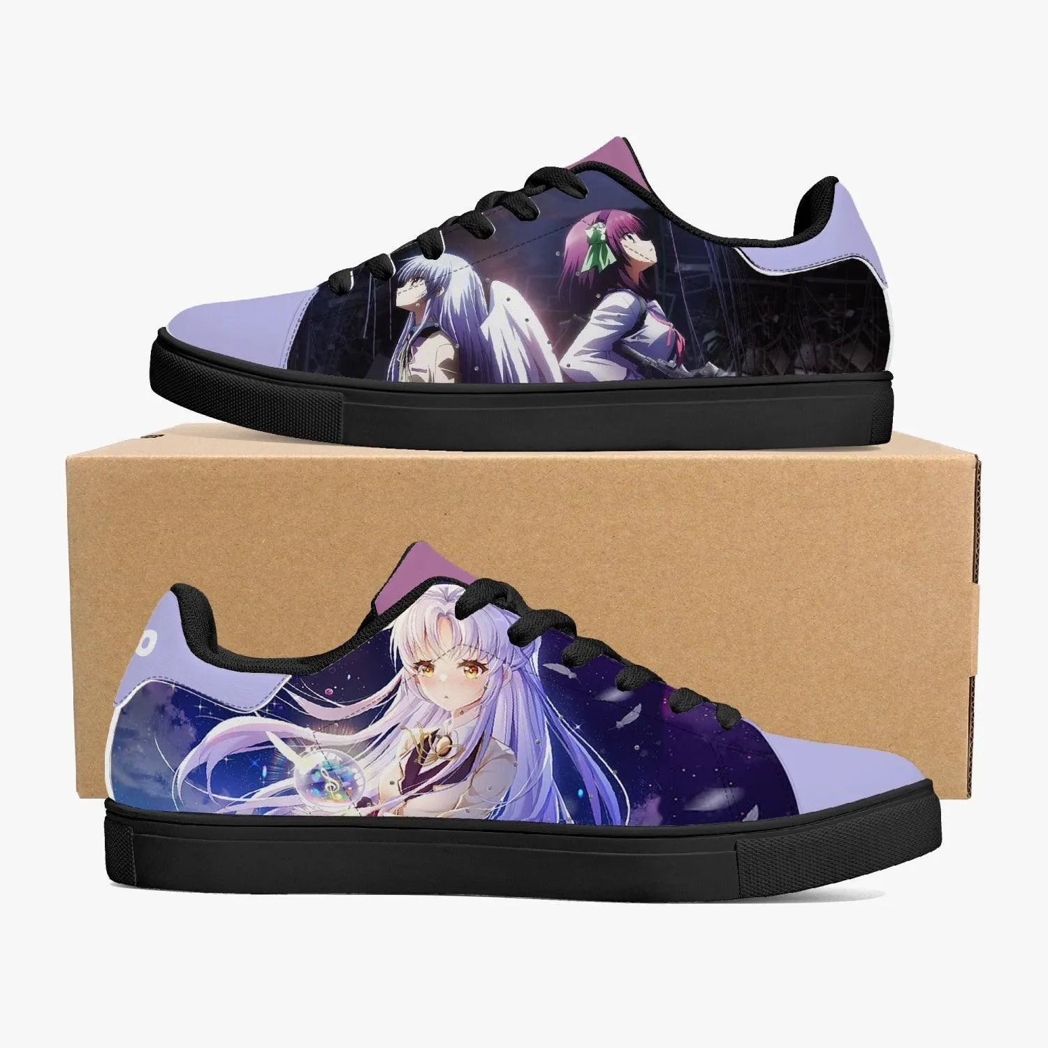Angel Beats Miyuki Skate Anime Shoes