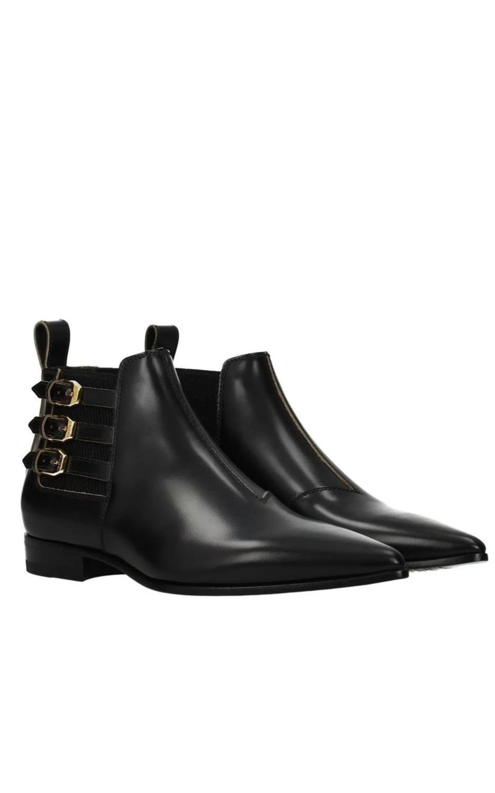 Ankle Leather Boots