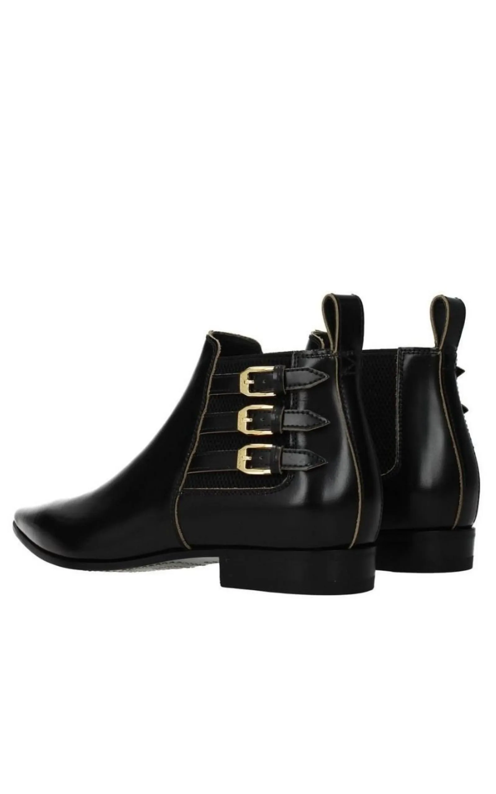 Ankle Leather Boots