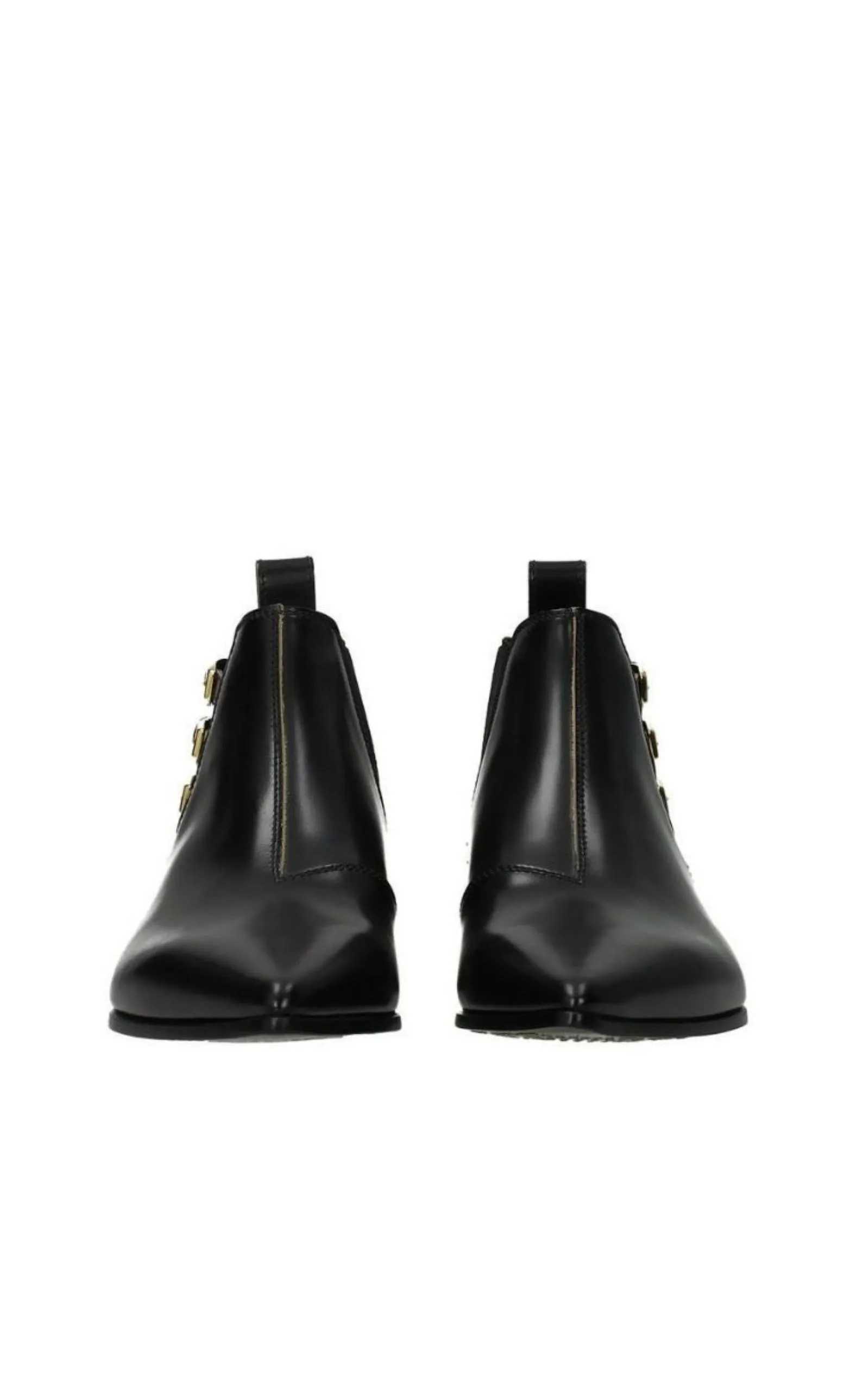 Ankle Leather Boots