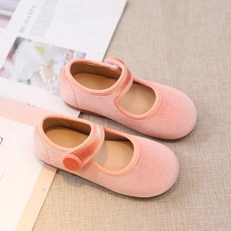 Anna Velvet Ballet Flats