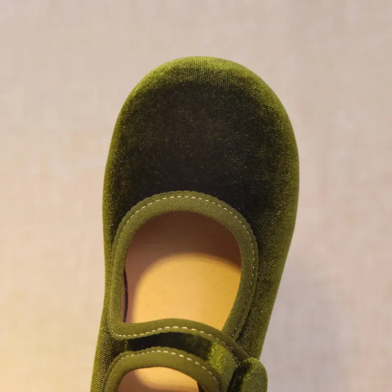Anna Velvet Ballet Flats