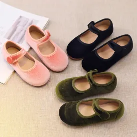 Anna Velvet Ballet Flats