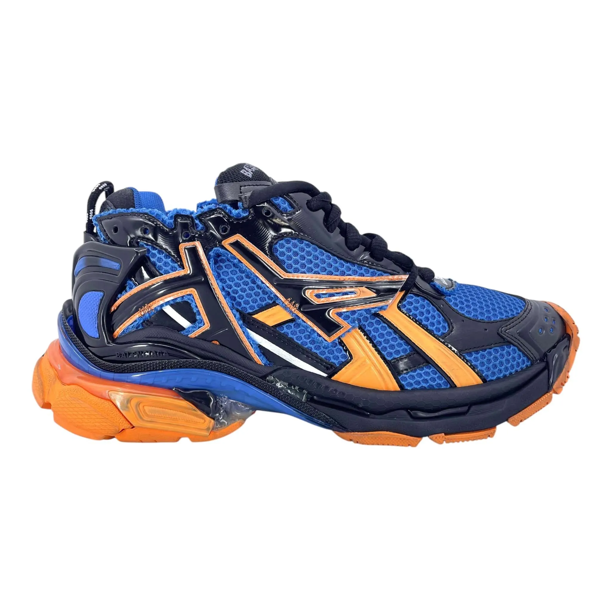 Balenciaga Runner Sneaker Blue Orange Black
