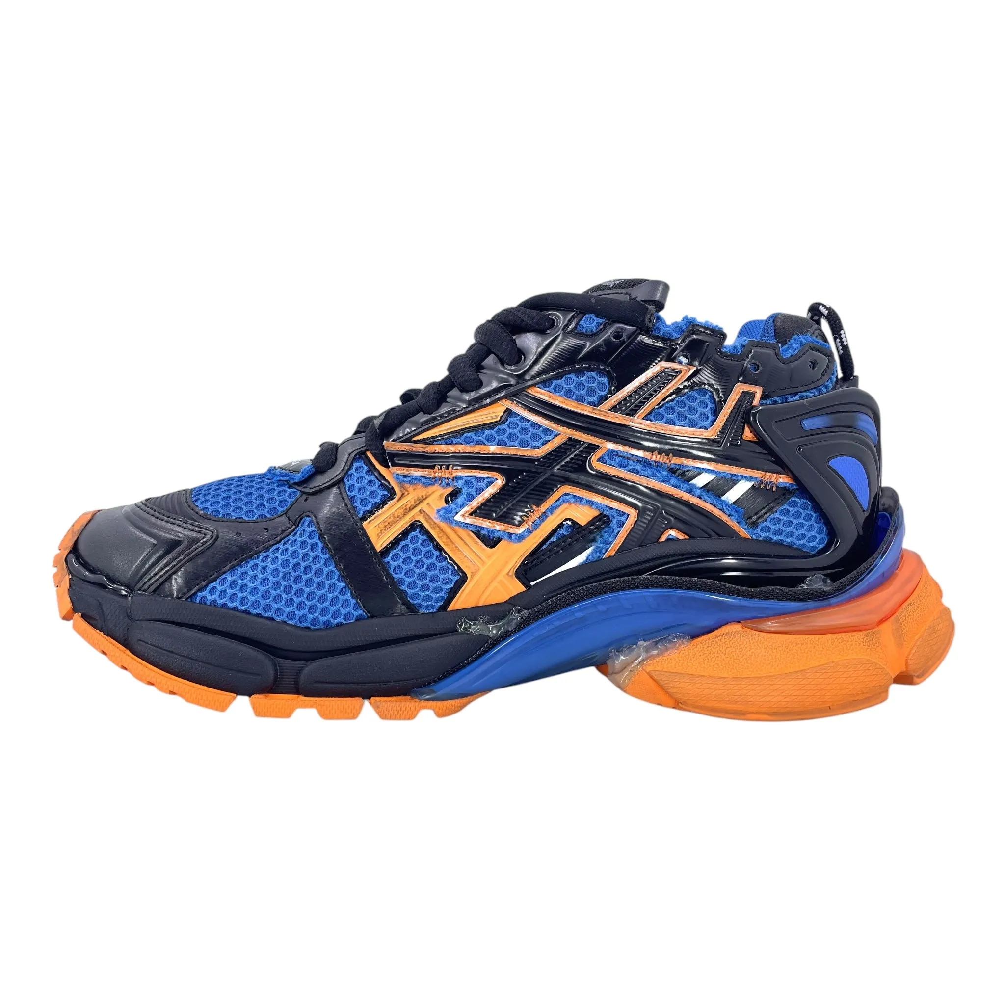 Balenciaga Runner Sneaker Blue Orange Black