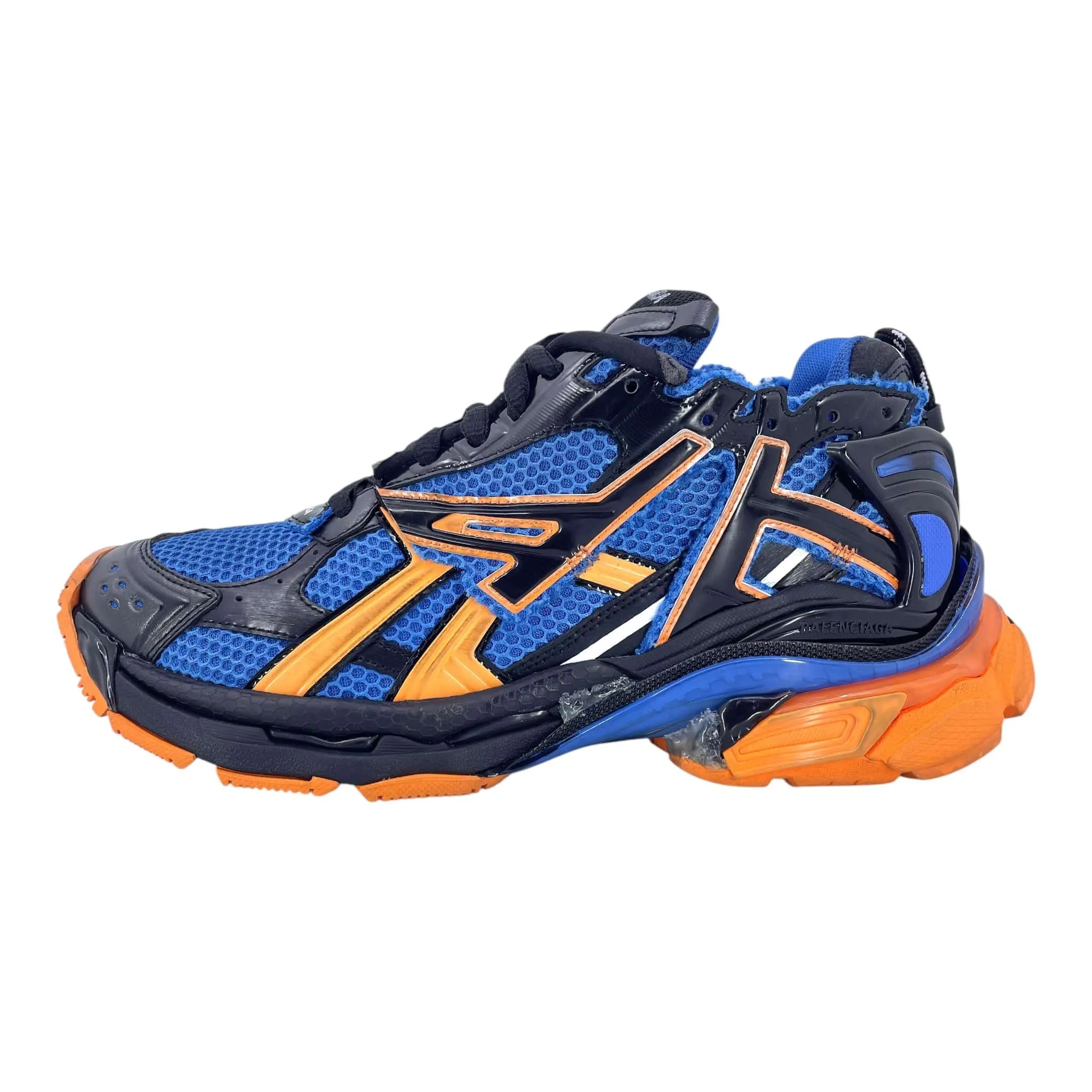 Balenciaga Runner Sneaker Blue Orange Black