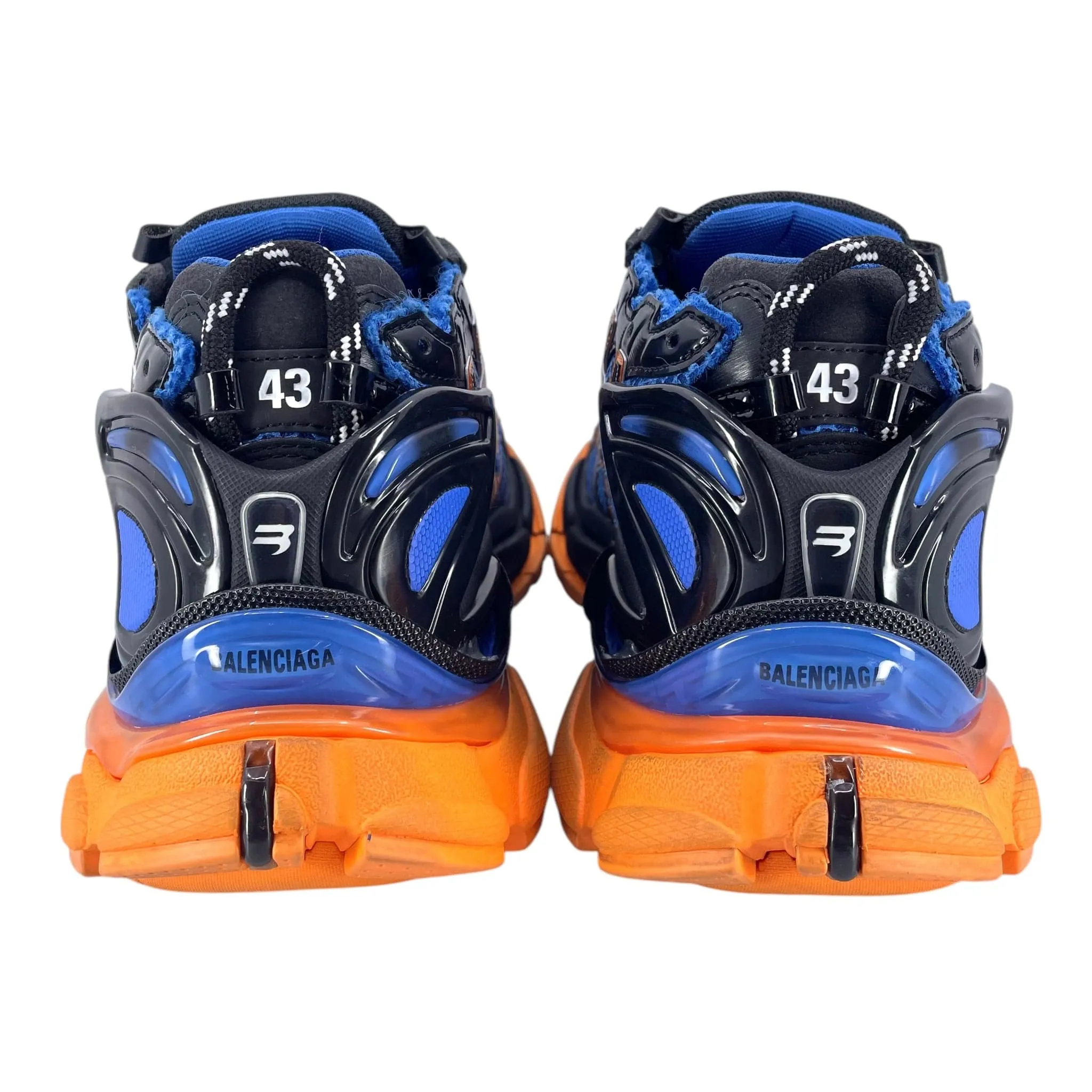 Balenciaga Runner Sneaker Blue Orange Black