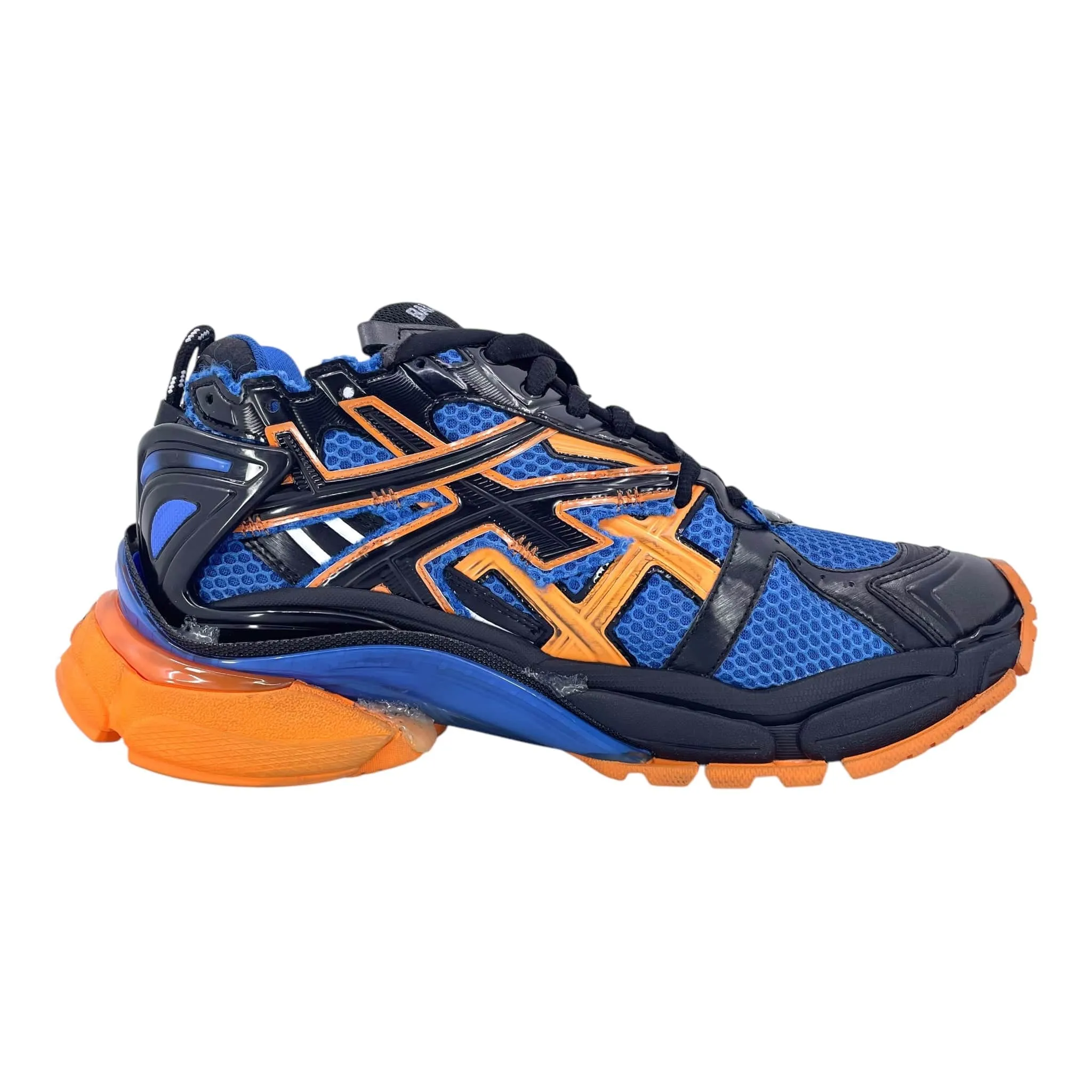 Balenciaga Runner Sneaker Blue Orange Black