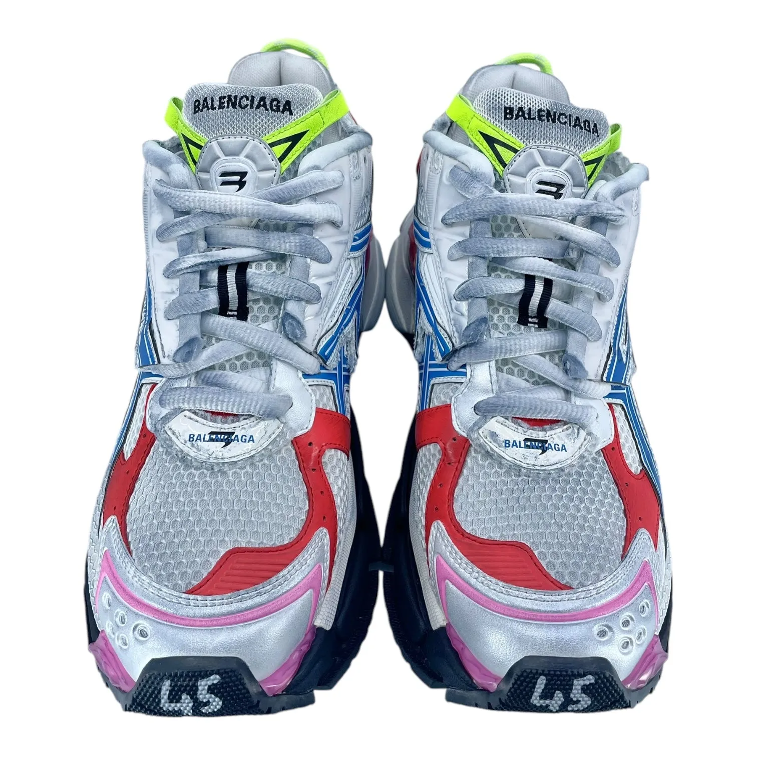 Balenciaga Runner Sneaker Blue Red