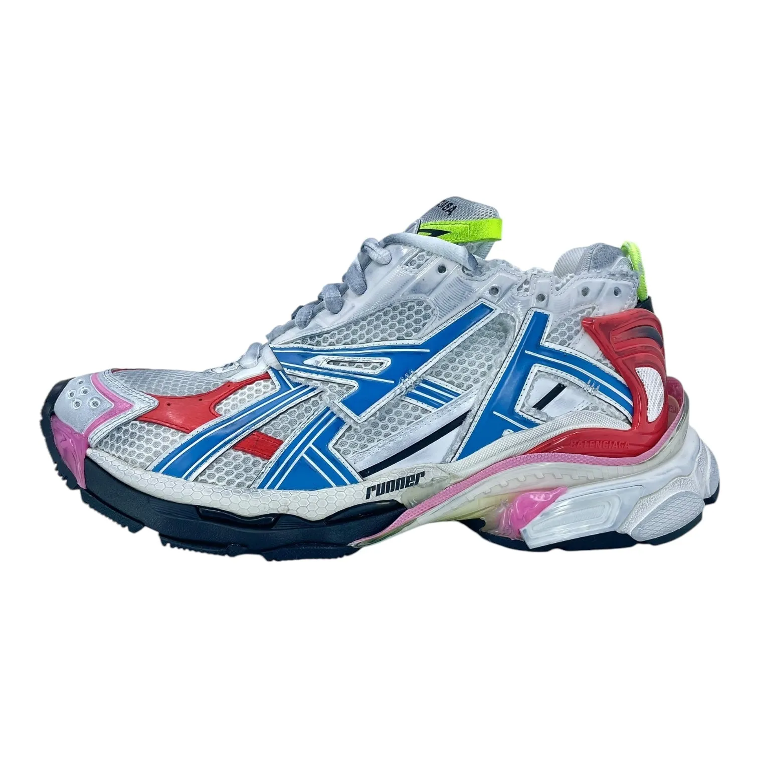 Balenciaga Runner Sneaker Blue Red