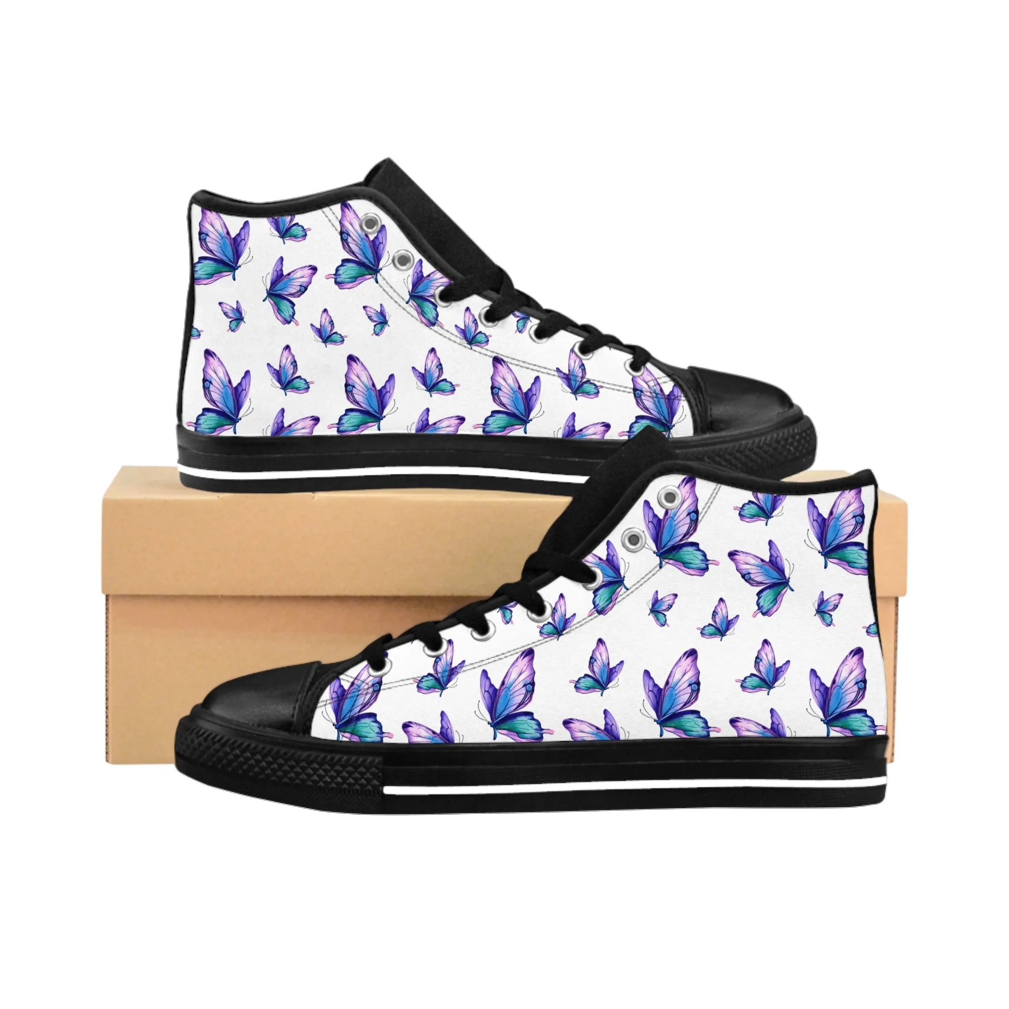 Butterflies Men's Classic Sneakers