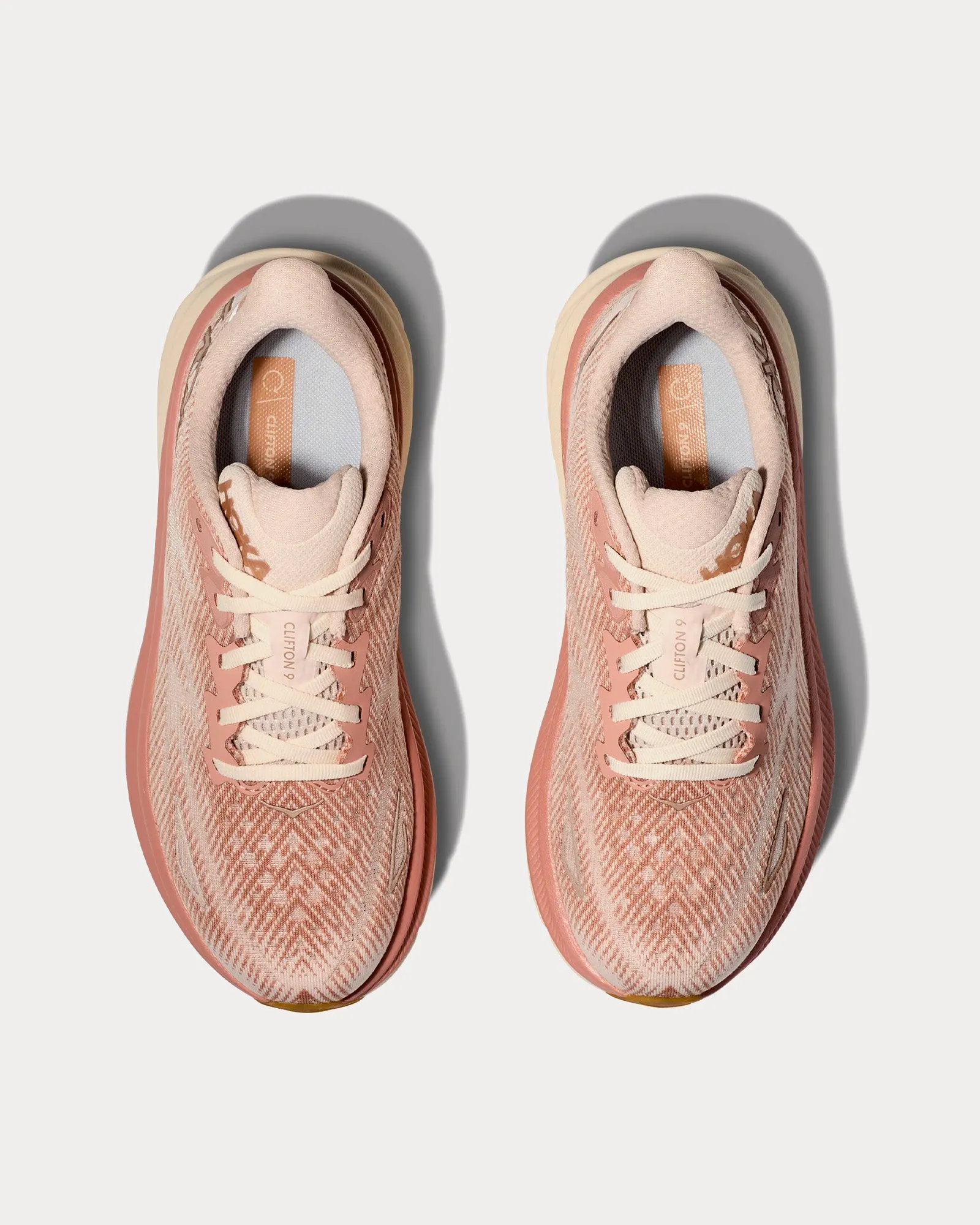 Clifton 9 Sandstone / Cream Running Shoes