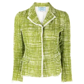 Green Tweed Blazer