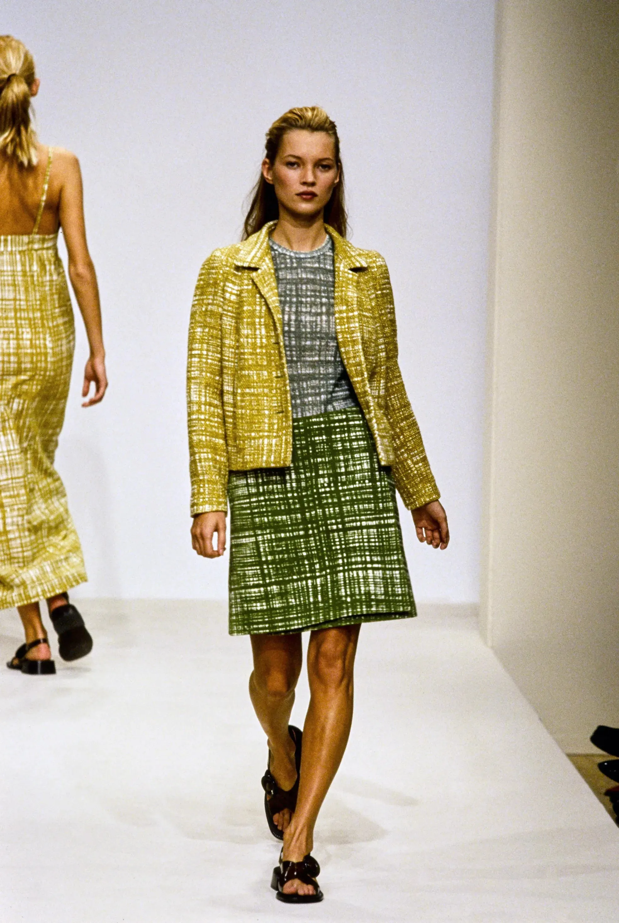 Green Tweed Blazer