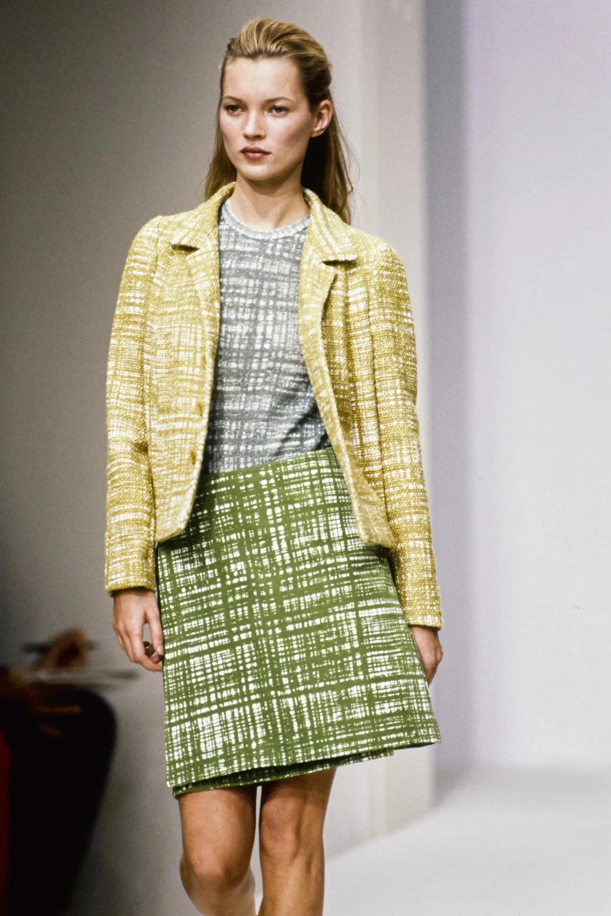 Green Tweed Blazer