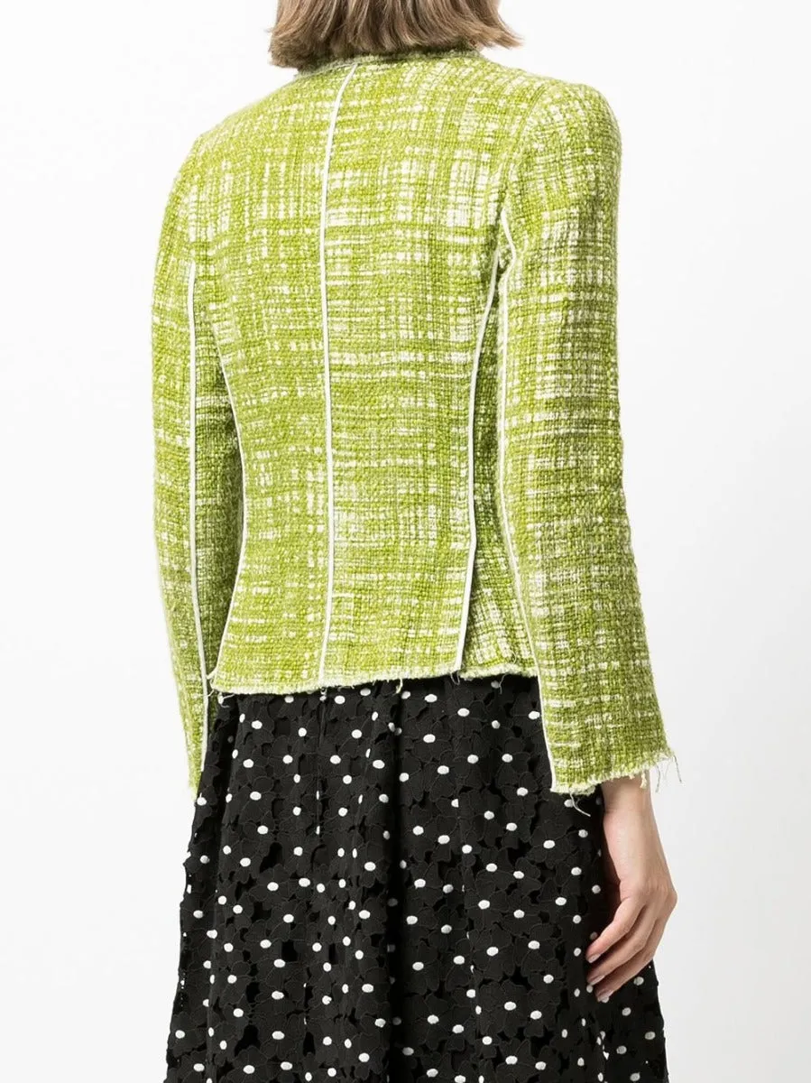 Green Tweed Blazer