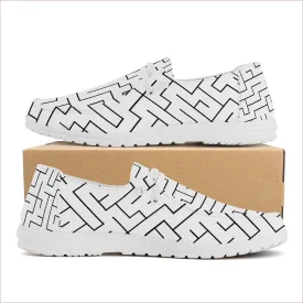 Labyrinth Canvas Slip On Loafers