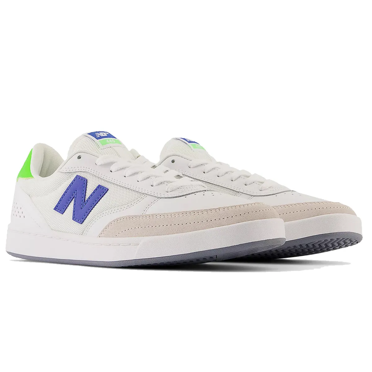 New Balance 440 - White/Blue/Neon