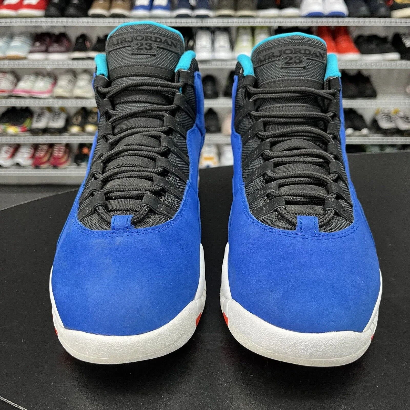 Nike Retro Air Jordan 10 Tinker Blue 310805-408 Men's Size 10.5