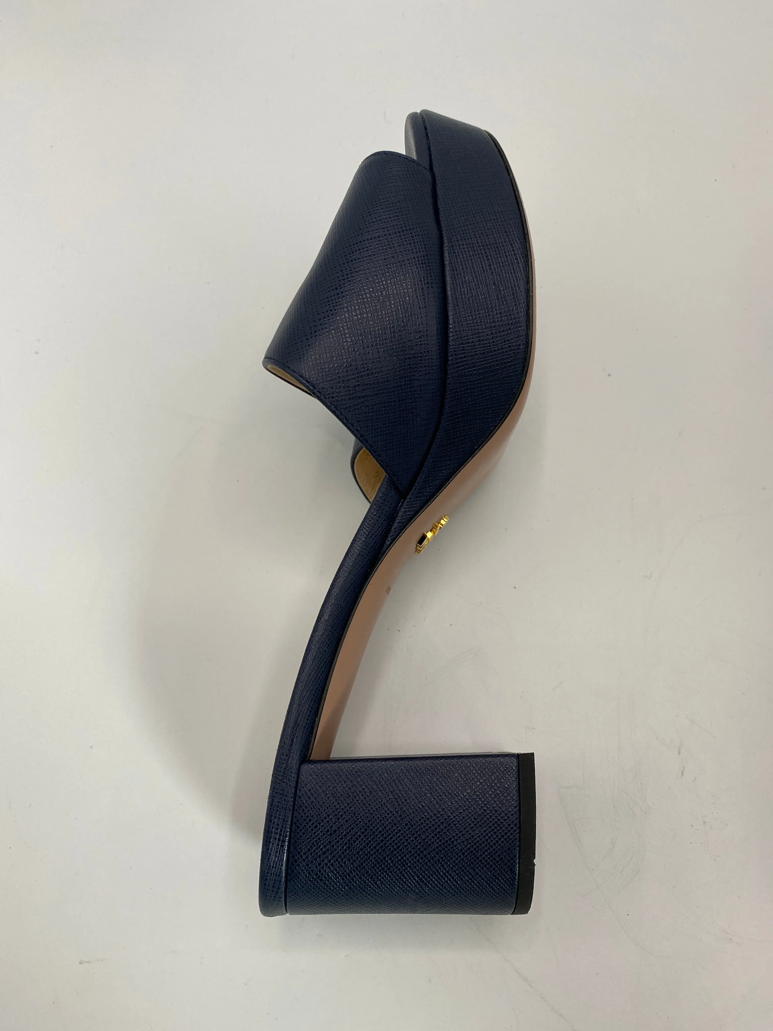 Prada logo mules