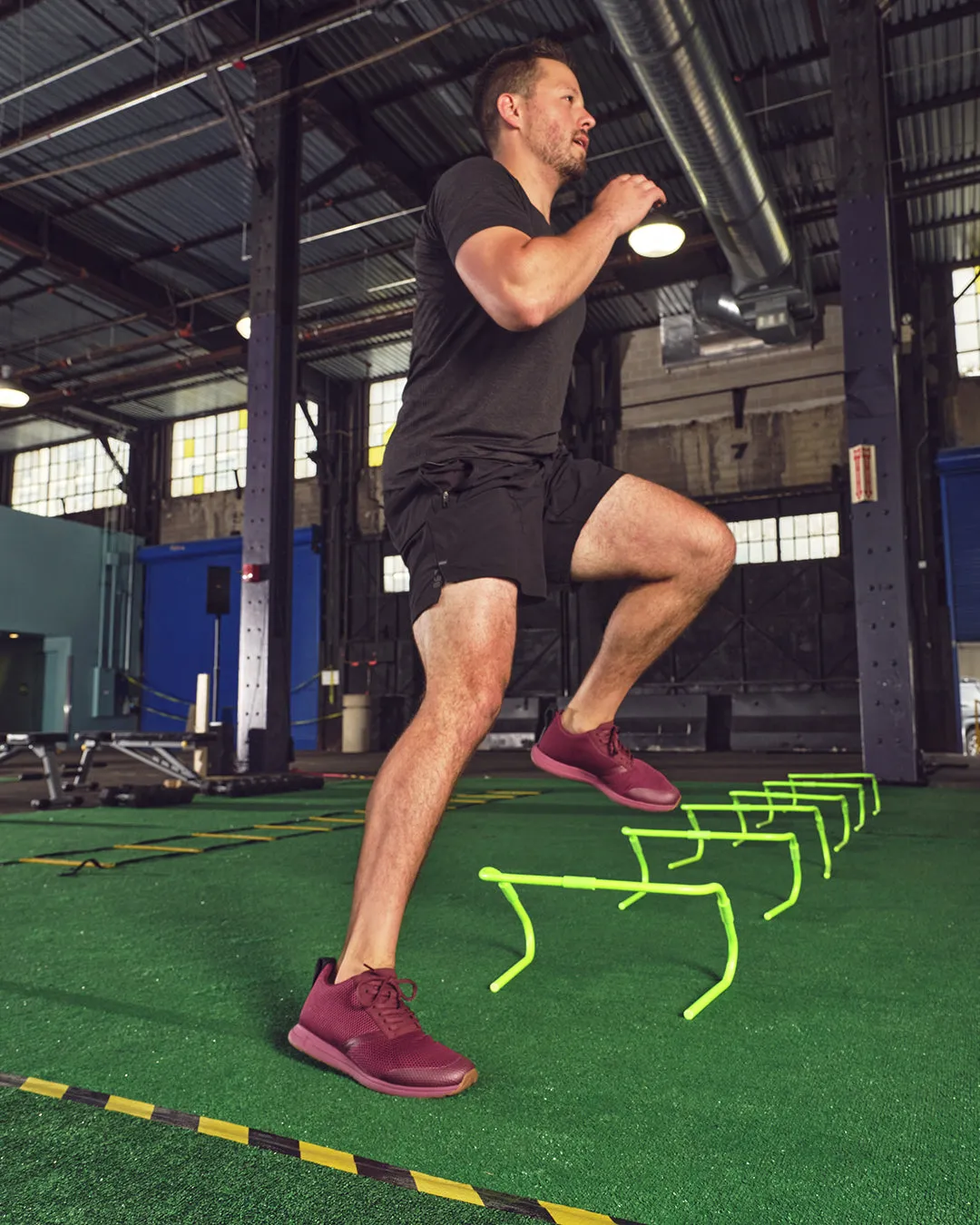 The Henry Mid Trainer / Mesh / Wrath by YORK Athletics Mfg.
