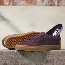 Vans Chukka Low Sidestripe Skateboard Shoe -Port/Gum