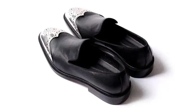 Winter Metal Oxford  Slip On