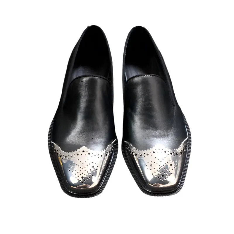 Winter Metal Oxford  Slip On