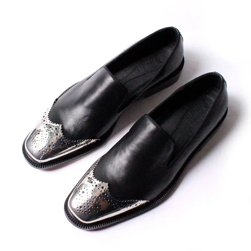 Winter Metal Oxford  Slip On