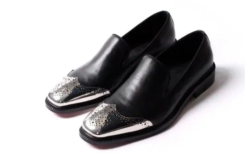 Winter Metal Oxford  Slip On