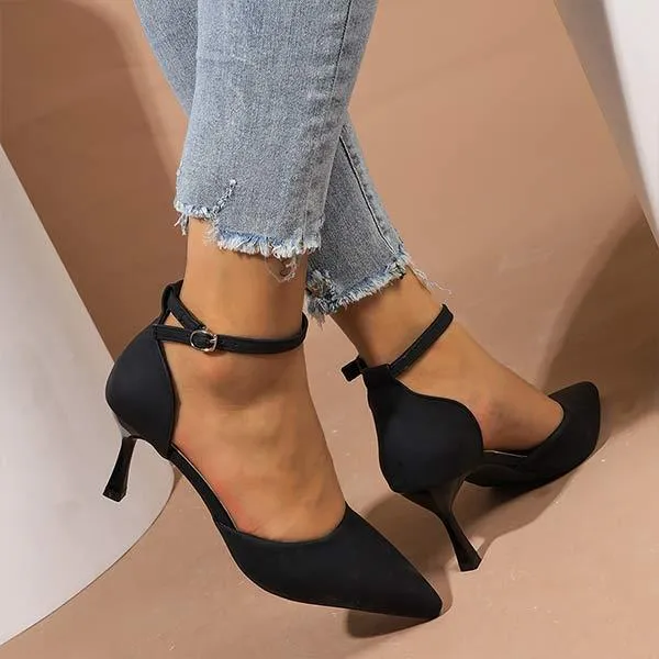 Women's Pointed Toe Stiletto High Heels 99922569C