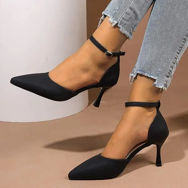 Women's Pointed Toe Stiletto High Heels 99922569C