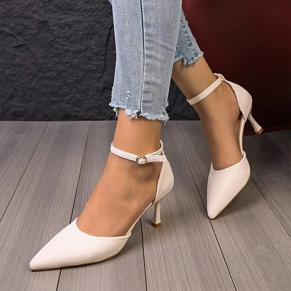 Women's Pointed Toe Stiletto High Heels 99922569C