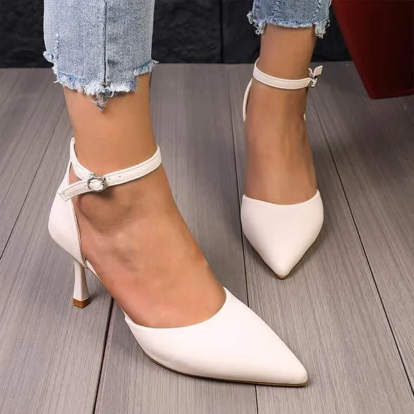 Women's Pointed Toe Stiletto High Heels 99922569C