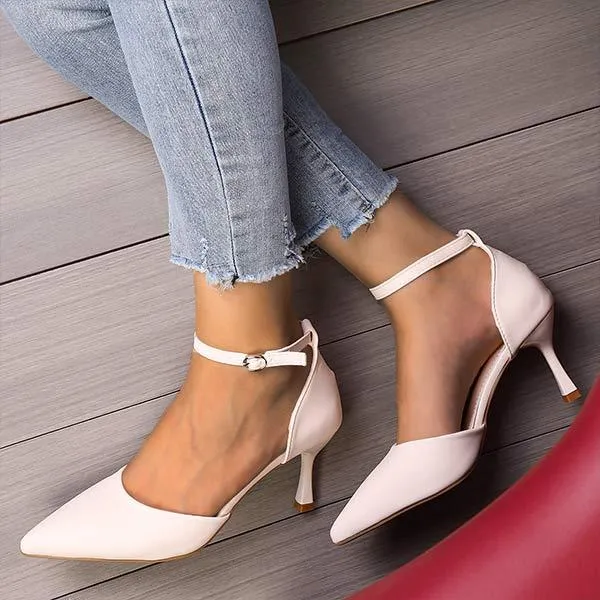 Women's Pointed Toe Stiletto High Heels 99922569C
