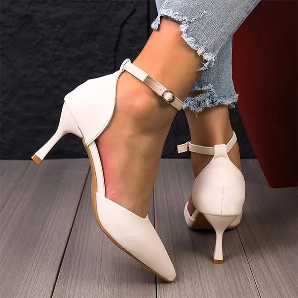 Women's Pointed Toe Stiletto High Heels 99922569C